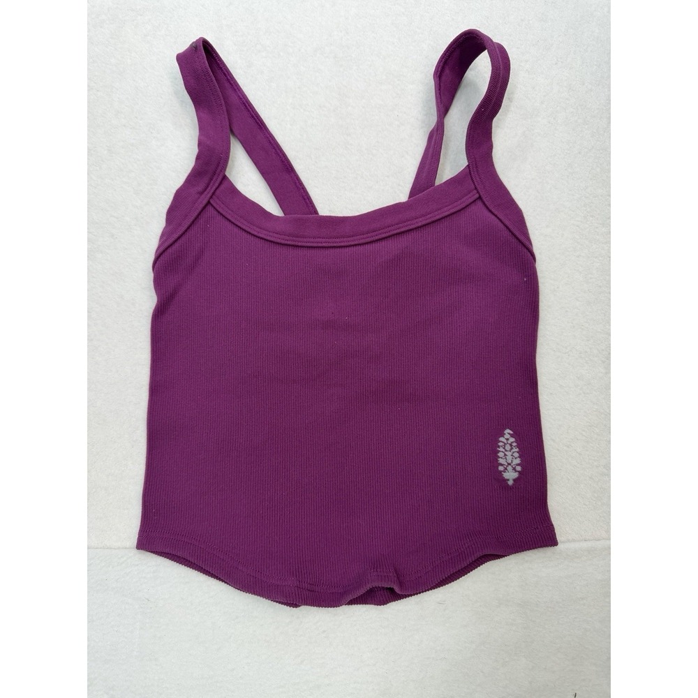 Free People Movement Women's All Clear Cami Mulberry Size M/L NWT - Picture 3 of 7